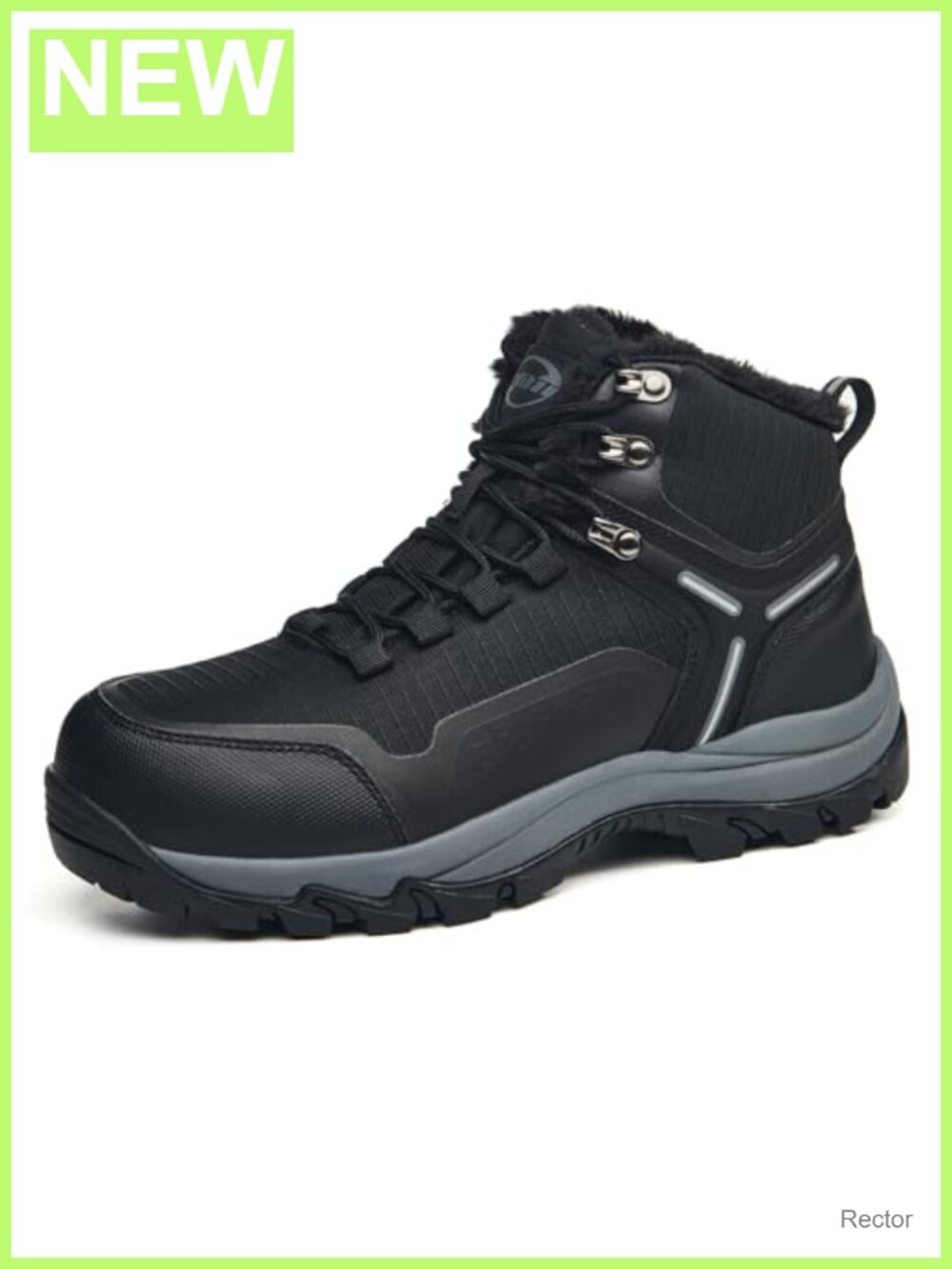 Waterproof Snow Boots for Women Fur Lined Winter Ankle Booties Non-Slip Hiking